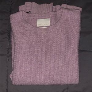 Purple Cashmere Sweater